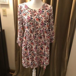Old Navy floral babydoll dress
